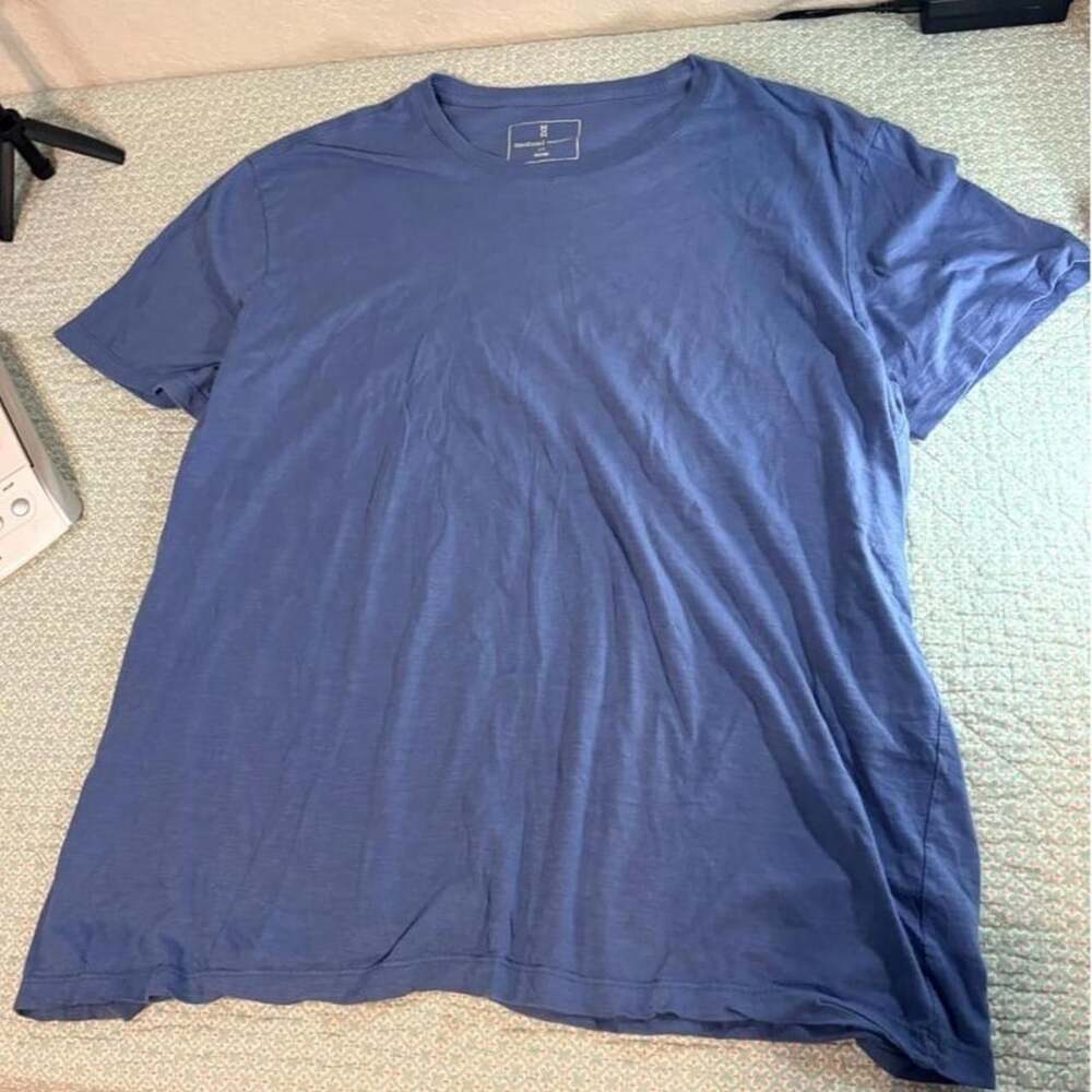 Mutual Weave Blue T-Shirt Size XXL Crewneck Short Sleeve Casual Top